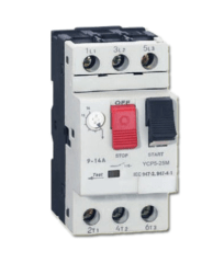 Guardamotor Regulable 9A a 14A | Protección Trifásica 380V (Riel DIN)