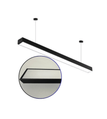 LINEAL NEGRO 60W 4000K 1.2M VMAX