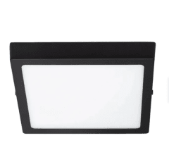 PANEL SOB CUADRADO AVC 18W 6500K NEGRO