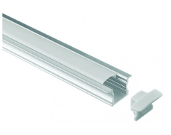 PERFIL ALUMINIO EMB 17*7*0.7 2M BLCO VMAX TM-AP1707-T