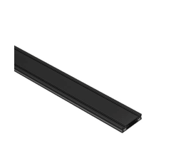 Riel Magnético de Superficie 2 Metros Negro 48V - Perfil Aluminio