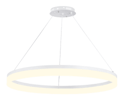 LAMPARA LED COLGANTE REDONDO 800MM BLANCO 45W