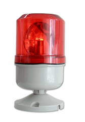 Baliza Giratoria de Copa Roja 5W (220VAC)