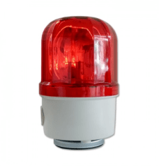 Baliza Giratoria Imantada Roja 12VDC
