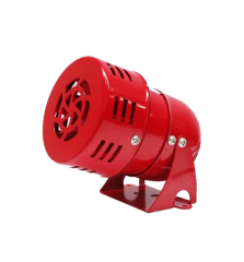 Sirena de Alarma SR-190 Roja 100dB (24VDC)