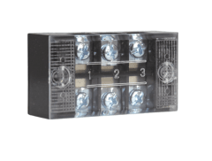 Regleta de Conexión Aislada TB-2503 (3 Polos / 25A)