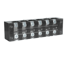 Regleta de Conexión Aislada TB-2506 (6 Polos / 25A)