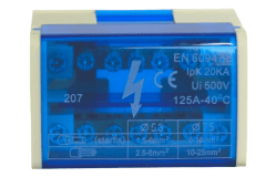 Repartidor Monofásico 2x7 Posiciones (125A / 500VAC)