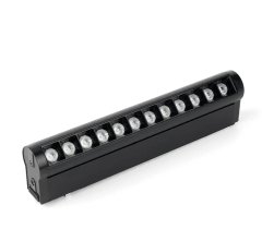 Foco Lineal Plegable LED 12W Riel Magnético 48V - Ajustable 180° (CRI90)