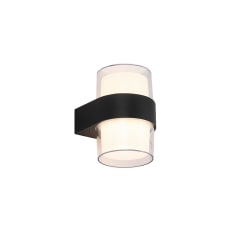 Aplique LED Acrílico Redondo 9W Exterior Interior Decorativo