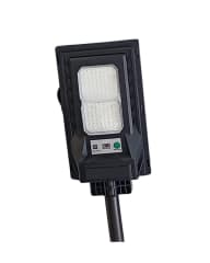 FOCO SOLAR 100W PANEL 5V 4W ILLUMINA PUBLICA BATERIA 4AH CON CONTROL REMOTE STY-100WH
