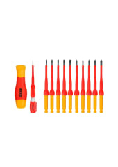 DESTORNILLADOR INDUSTRIAL AISLADO VDE PUNTA INTERCAMBIABLE 12PZA INGCO