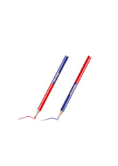 LAPIZ CARPINTERO BICOLOR AZUL/ROJO WADFOW