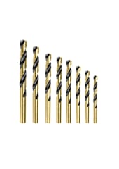 SET BROCAS PARA METAL HSS 8 PIEZAS 2-8MM