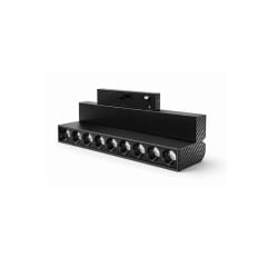 FOCO RIEL NEGRO MAGNETICO LINEAL 12W CCT 48V