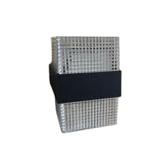 APLIQUE ACRILICO CUADRADO CATEDRAL 9W 3000K