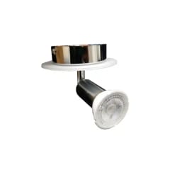 APLIQUE BASE REDONDA BLANCA 1XGU10