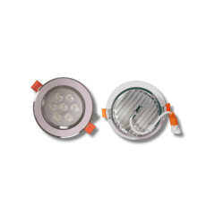 LAMPARA DE TECHO ALUMINIO 7W LUZ FRÍA