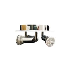 APLIQUE BASE REDONDA BLANCA 3XGU10