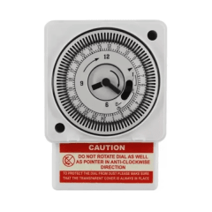 TIMER ANALOGO T-111 16A 220VAC C/RESERVA DE MARCHA