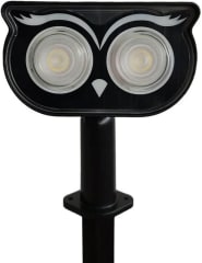 Aplique LED Solar Búho Exterior con Estaca para Jardín o Muro Luz Cálida | IP65