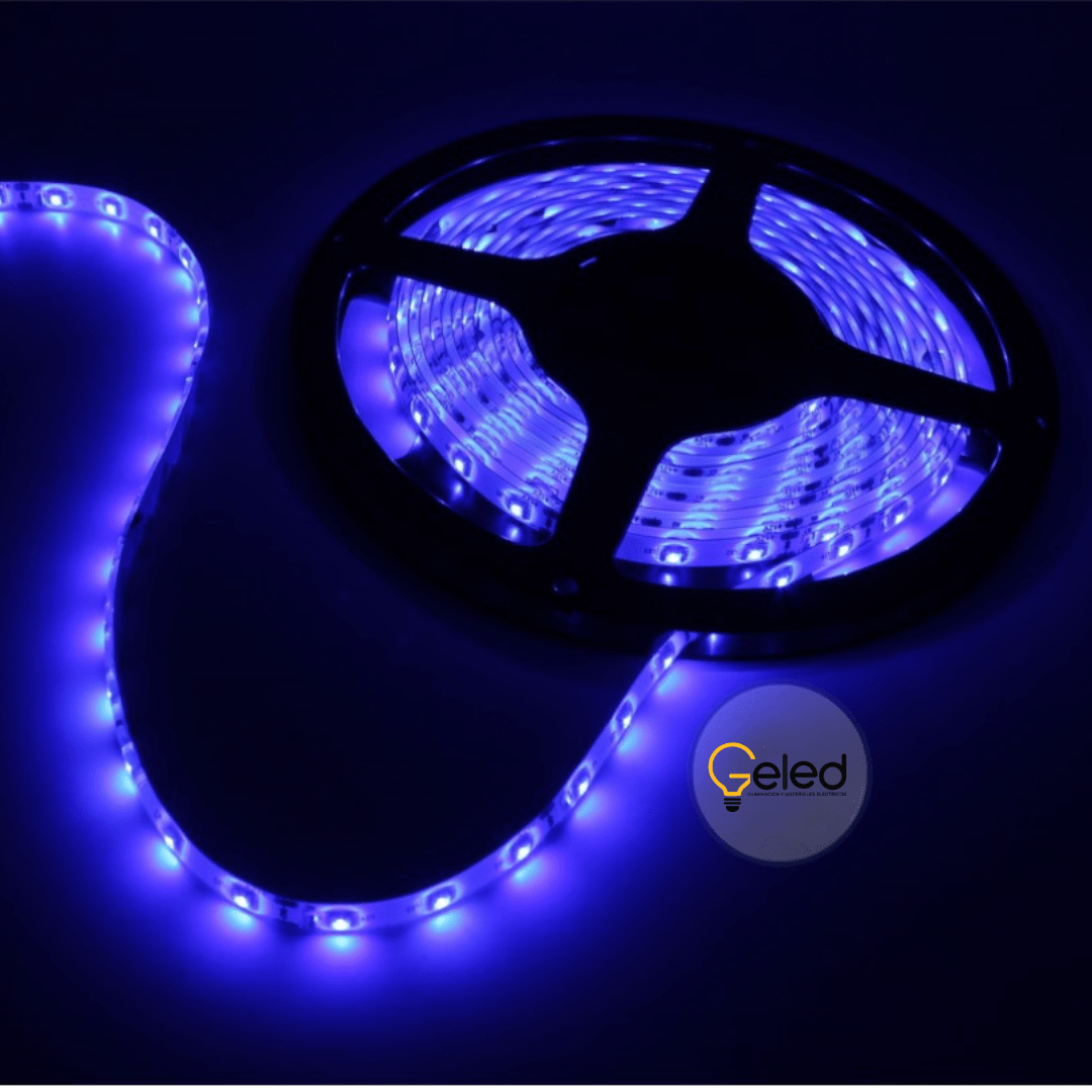 Cinta LED Azul 5 Metros 12V – Decorativa Interior/Exterior 0