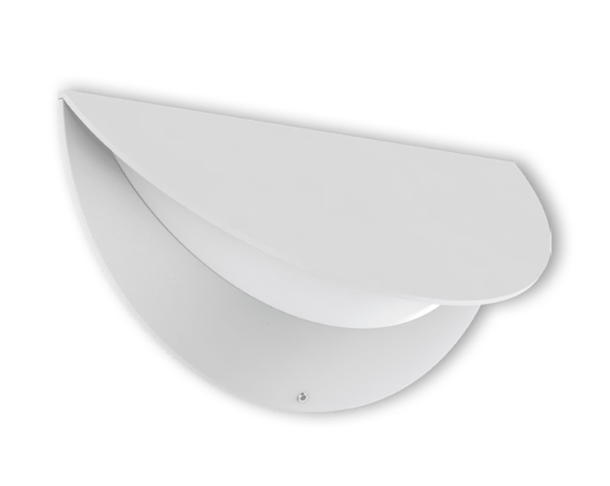 Aplique de Pared MELIDE LED Blanco 10W Luz Cálida Dimmerizable 0