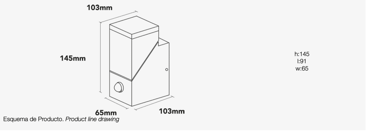 Aplique LED Exterior Plateado 8W con Sensor de Movimiento PIR – IP54 | Luz Cálida2