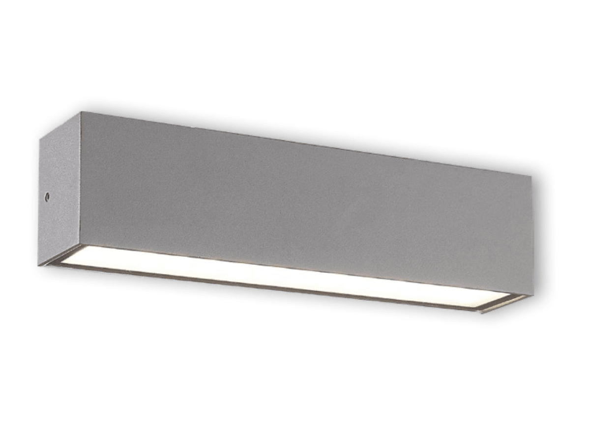 Aplique LED Plateado Doble Luz 22W Luz cálida 0