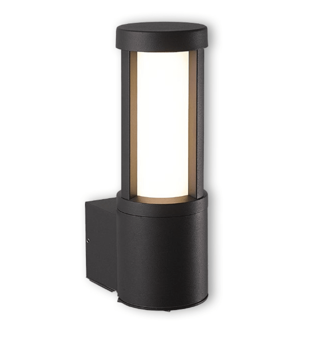 Aplique LED Exterior 11,5W Luz cálida Gris Oscuro 0