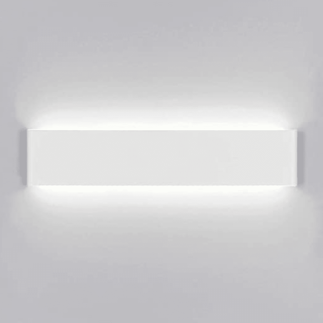 Aplique LED BLANCO 10W LUZ CÁLIDA 0