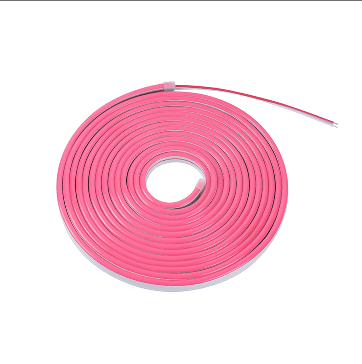 Cinta LED Neón 12V 5M Rosado IP65 0