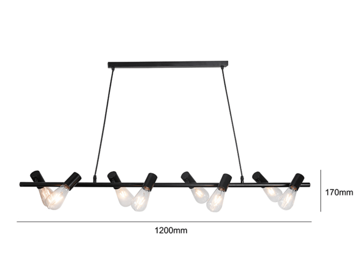 Lámpara Colgante 8xE272