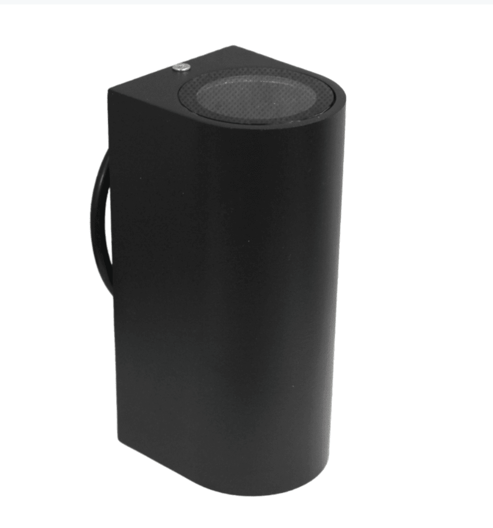 Aplique de Pared Exterior GU10x2 IP65 Negro2