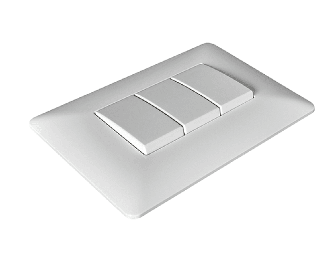 Interruptor Triple (9/32) 10A 250V3