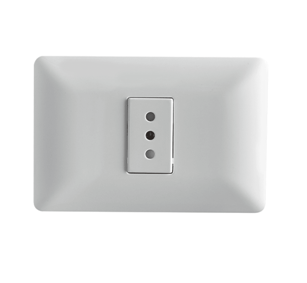 Enchufe Simple 10A 250V 0