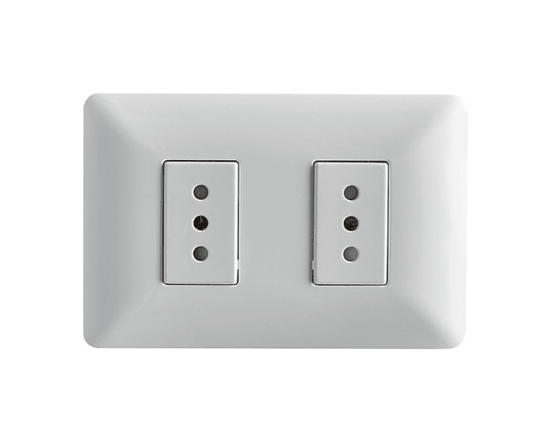 Enchufe Doble 10A 250V 0