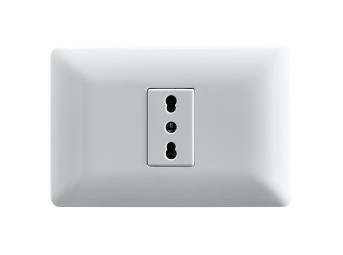 Enchufe Simple Bipaso 10A/16A 250V 0