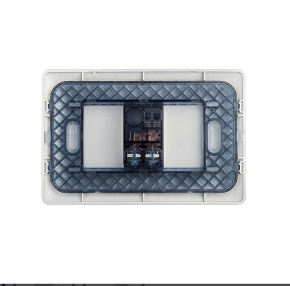 Interruptor Simple Champagne 10A 250V (9/12)2