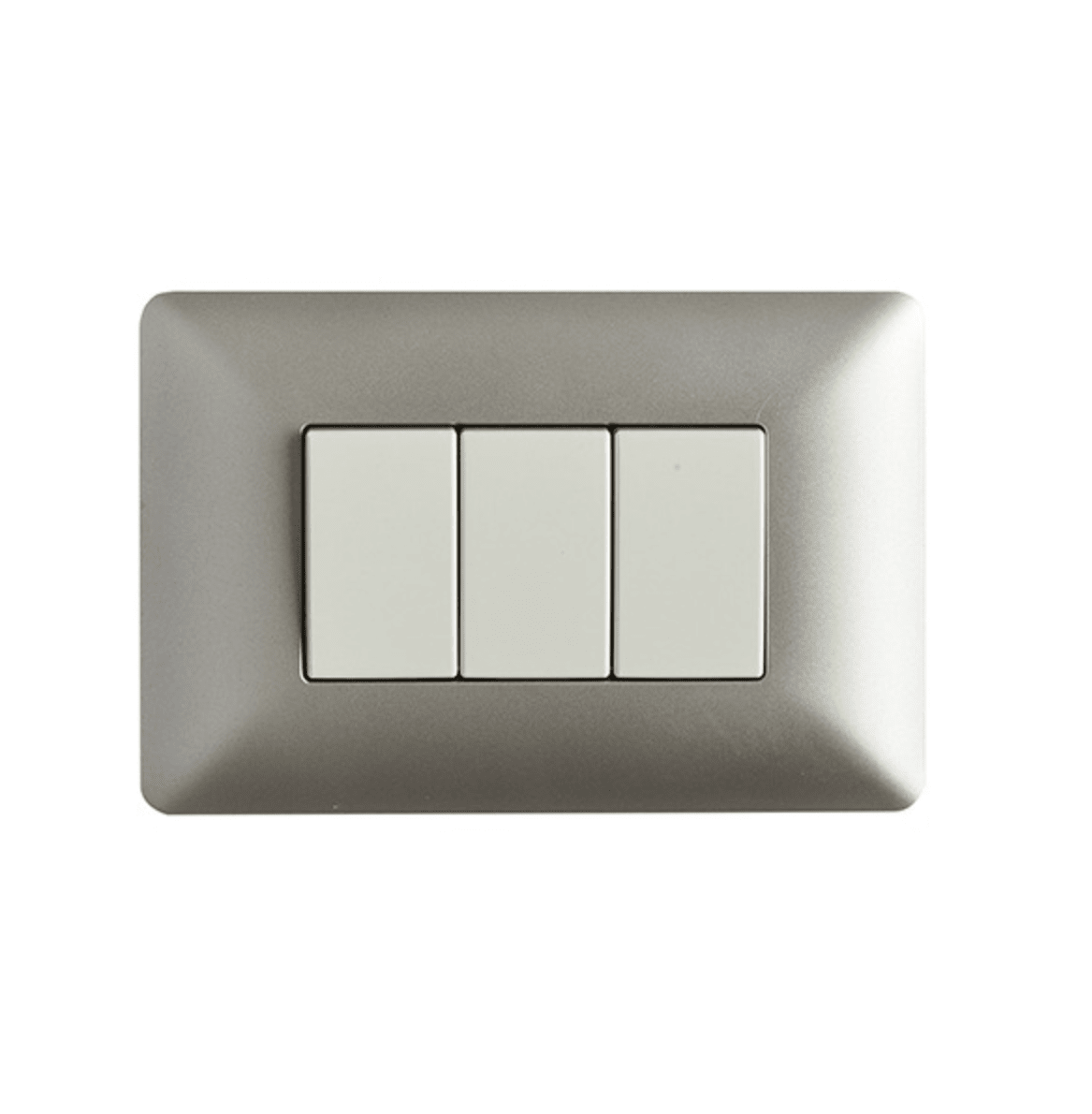 Interruptor Triple Champagne 10A 250V (9/32) 0