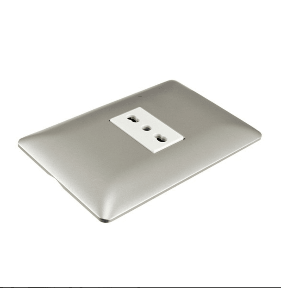 Enchufe Simple Bipaso Champagne 10A/16A 250V3