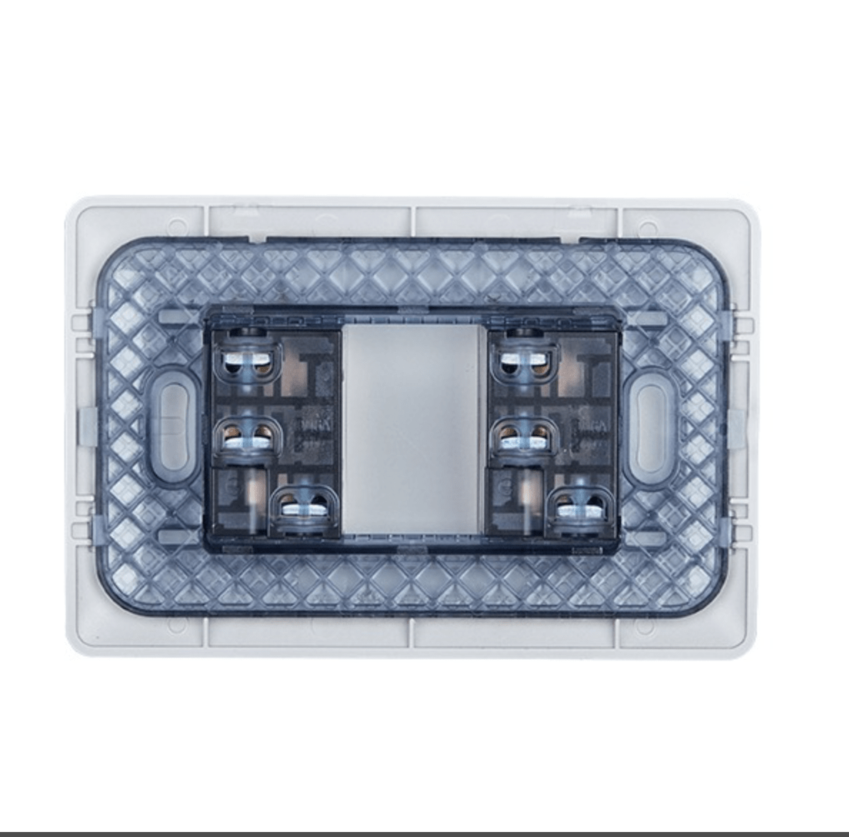 Enchufe Doble Bipaso Champagne 10A/16A 250V Café4