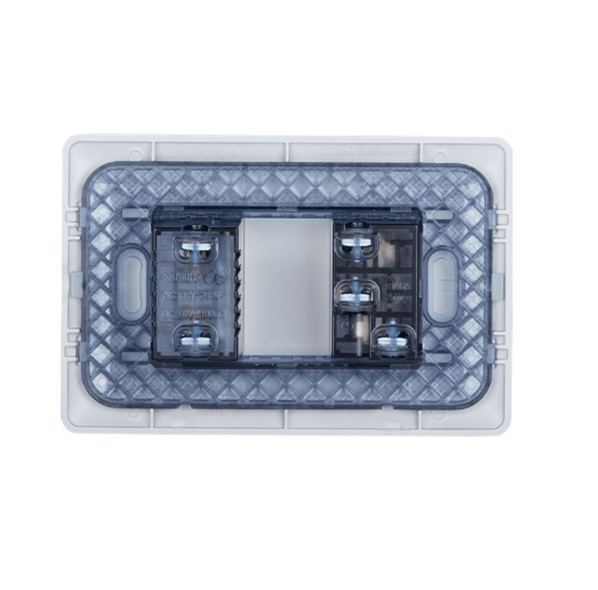 Enchufe Simple + Toma USB Stanford Champagne 10A/16A 250V4