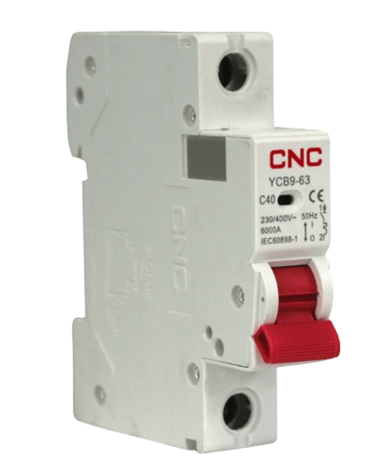 INTERRUPTOR TERMOMAGNÉTICO 1P C 40A 6KA2