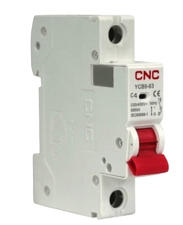 INTERRUPTOR TERMOMAGNÉTICO 1P C 4A 6KA2