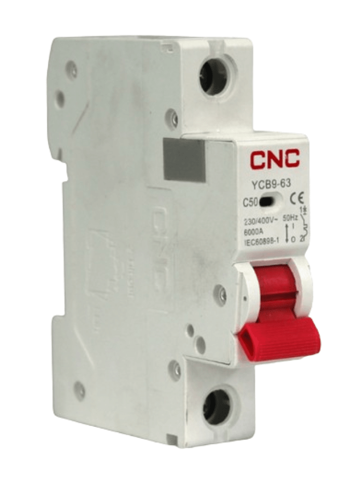 INTERRUPTOR TERMOMAGNÉTICO 1P C 50A 6KA2