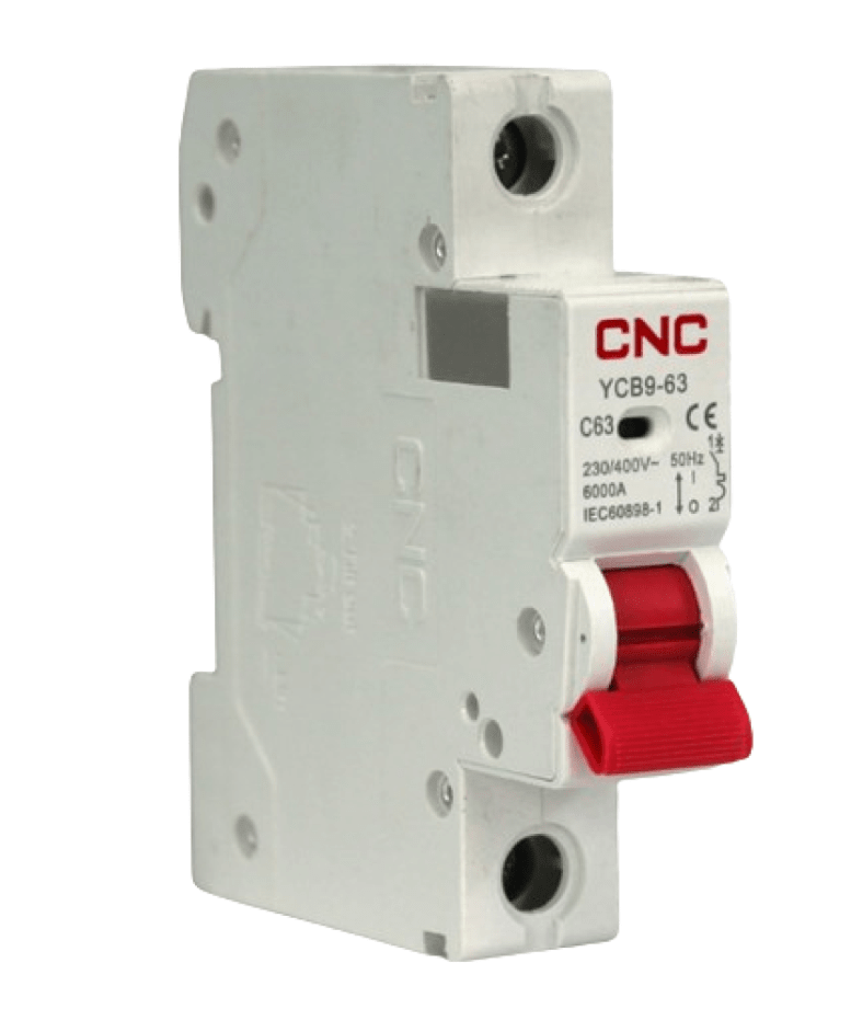 INTERRUPTOR TERMOMAGNÉTICO 1P C 63A 6KA2