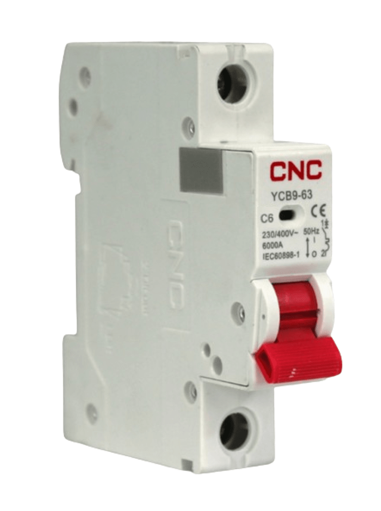 INTERRUPTOR TERMOMAGNETICO 1P C 6A 6KA2