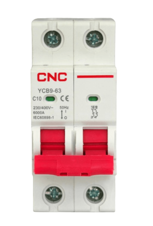 INTERRUPTOR TERMOMAGNETICO 2P 10A 6KA2