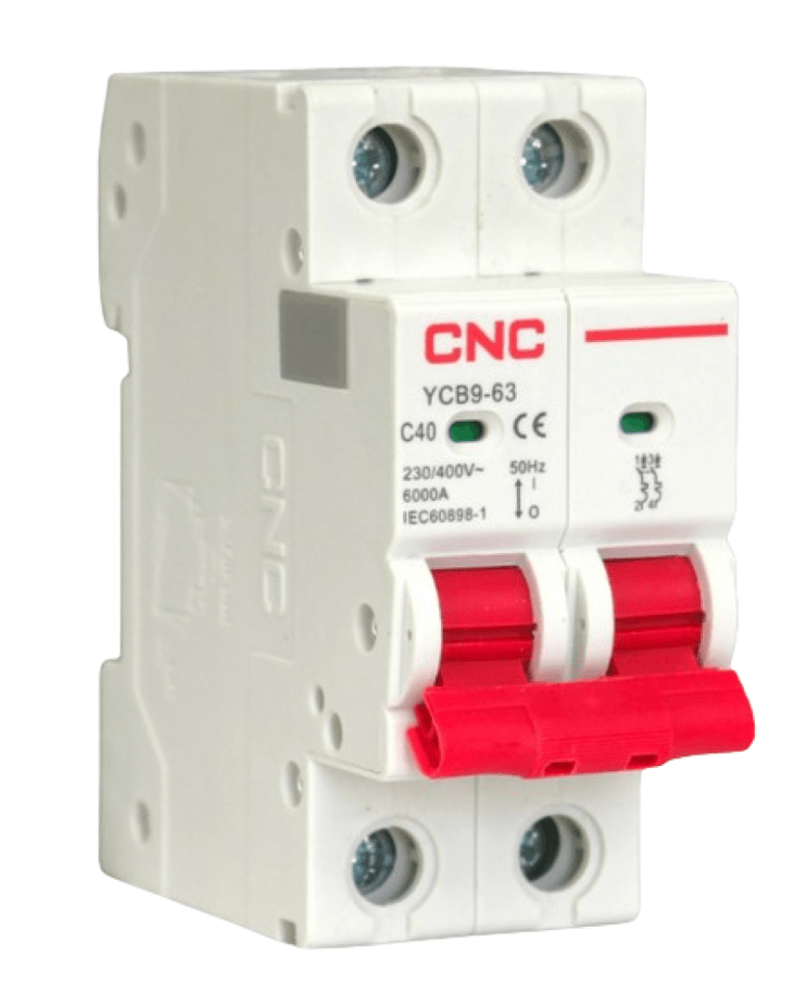 INTERRUPTOR TERMOMAGNETICO 2P 40A 6KA2